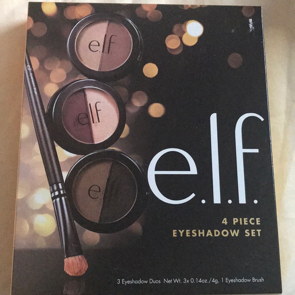 E.L.F. Eyeshadow Set & Bronzer Brush